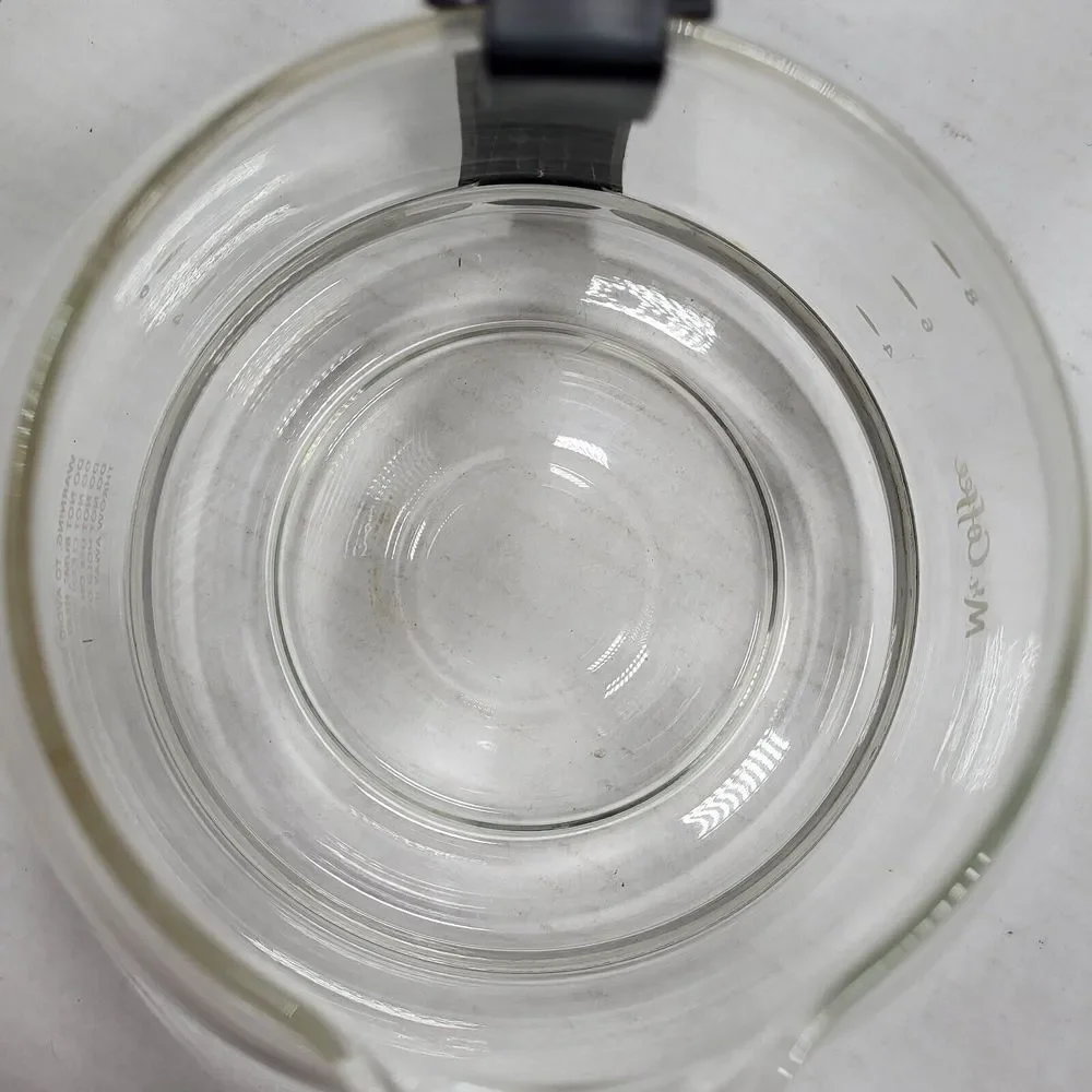 Mr. Coffee 12 Cup Replacement Coffee Pot Carafe Glass Black Top‎ & Water Filter
